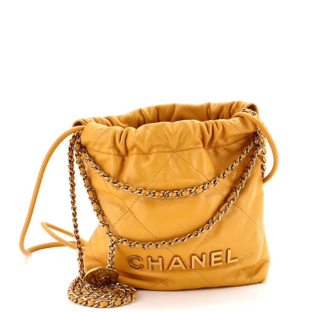 Chanel 22 Chain Hobo Quilted Calfskin #263594C47B